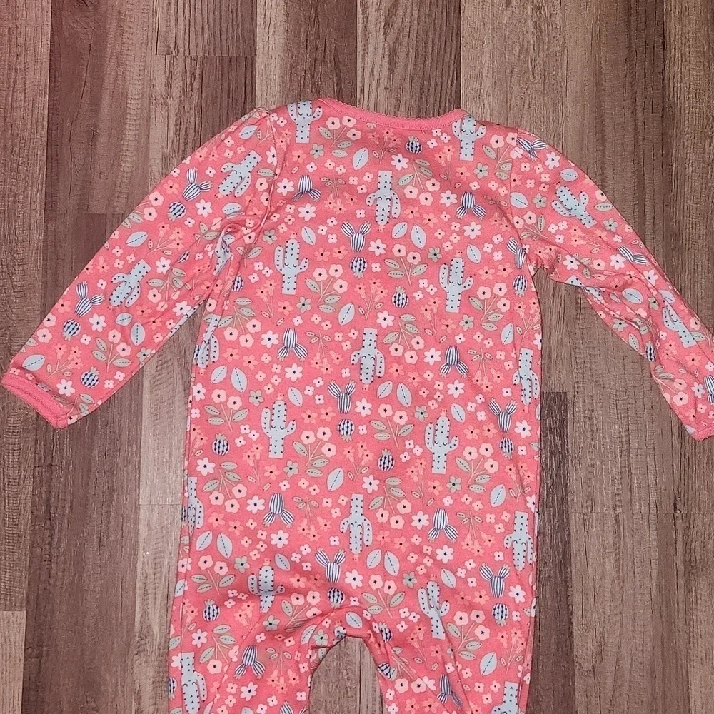 Carter's Cactus & Floral Footie Pajamas Size 3T